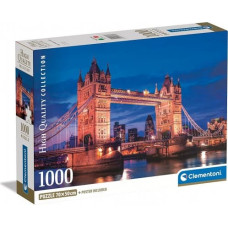 Clementoni Puzzle 1000 elements Compact Tower Bridge At Night