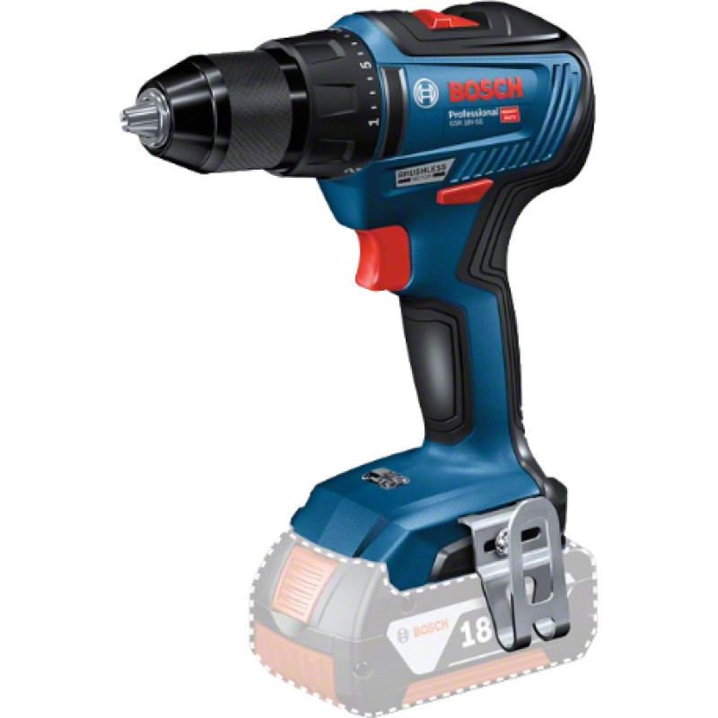 Bosch GSR 18V-55 1800 RPM Beraktė 1 kg Multi spalvos