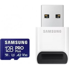 Samsung Memory card microSD PRO Plus MB-MD128SB/WW 128GB + reader