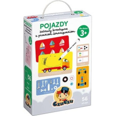 Czuczu Educational set Vehicles Creative fun with a pen