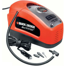 Black+Decker KOMPRESOR / SPRĘŻARKA MINI 12V / 230V 11BAR