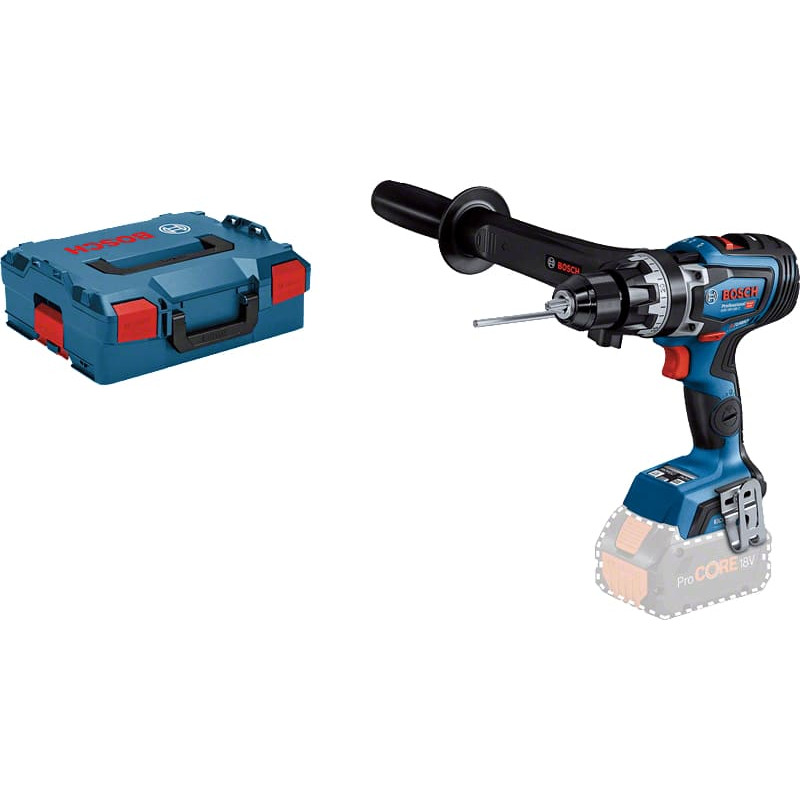 Bosch GSB 18V-150 C Professional 2200 RPM Juoda, Mėlyna