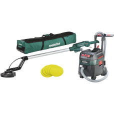 Metabo Gipso šlifuoklis / Gyrato LSV 5-225 + dulkių siurblys ASR 35 L ACP + 25 vnt. DISCS