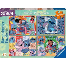 Ravensburger Polska Puzzles 4x100 elements Disney Stitch