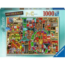 Ravensburger Polska Puzzle 2D 1000 elements: Amazing alphabet F & G