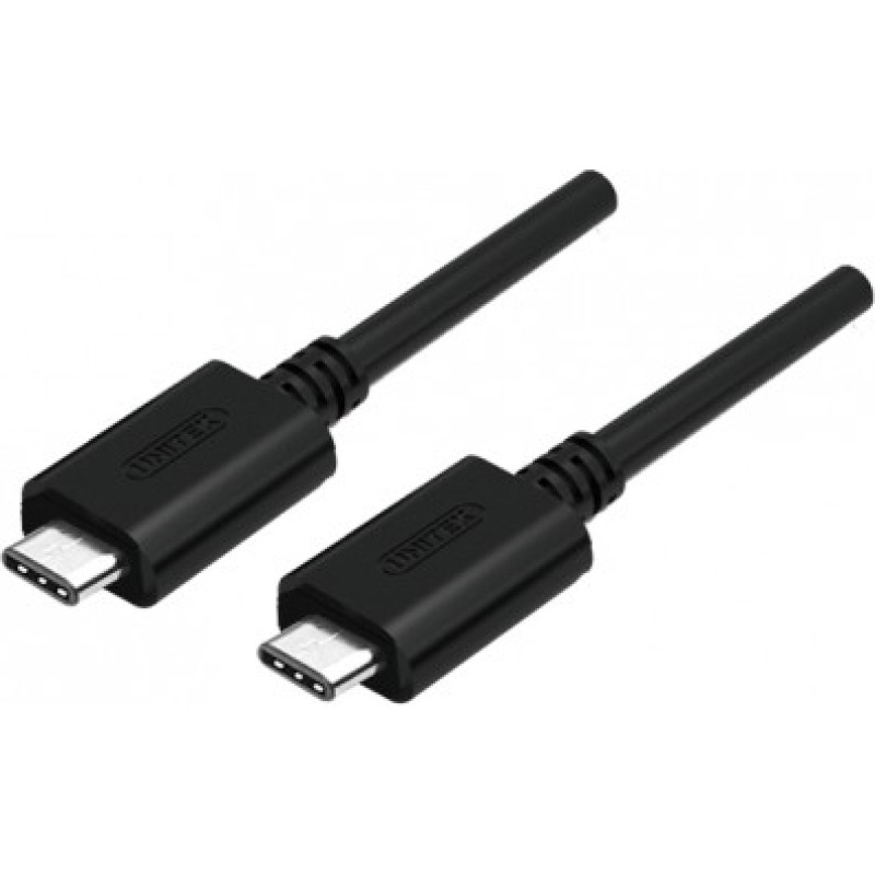 Unitek CABLE USB TYP-C TO USB TYP-C; 1m; Y-C477BK