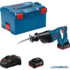 Bosch GSA 18V-LI Professional Juoda, Mėlyna