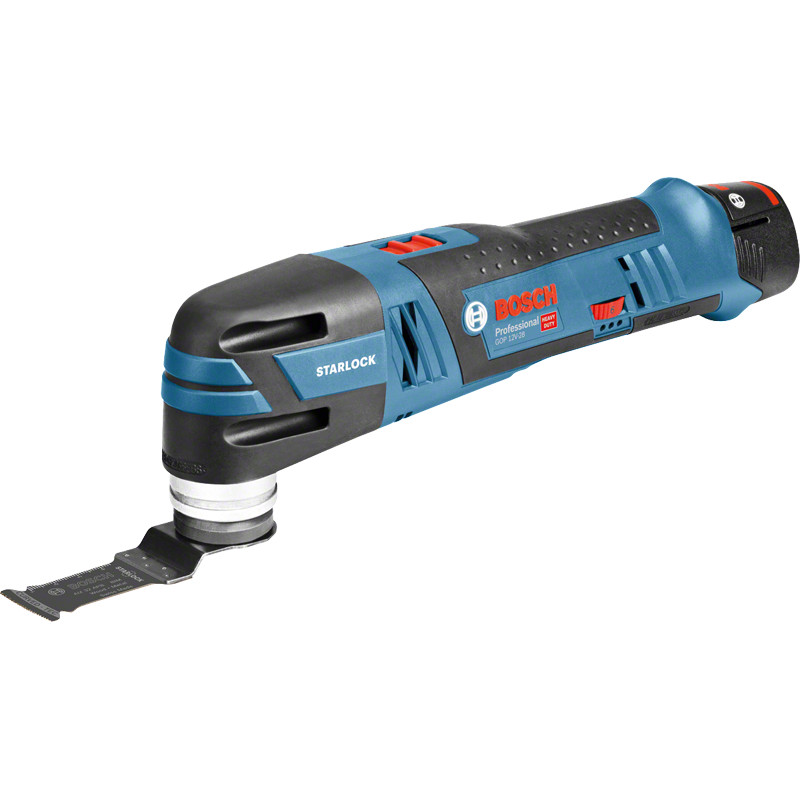 Bosch GOP 12V-28 Juoda, Mėlyna, Raudona