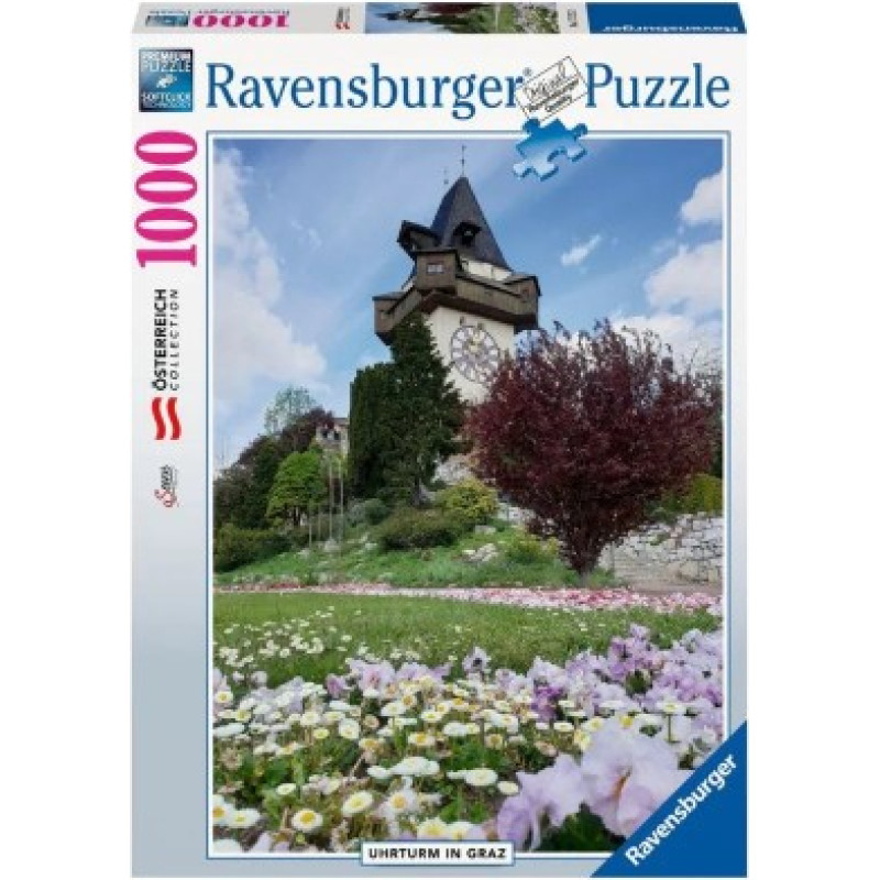 Ravensburger Polska Puzzles 1000 elements Uhrturm Graz