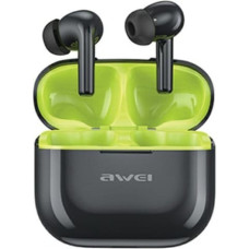 Awei Bluetooth headphones 5.3 T1 Pro black-green