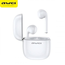 Awei Earphones Bluetooth T28 TWS+docking White