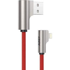 Aukey CB-AL01 Red OEM U SB - Lightning Nylon Ca