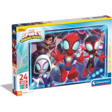 Clementoni Puzzles 24 elements Maxi Super Color Spidey and His Amazing Friends