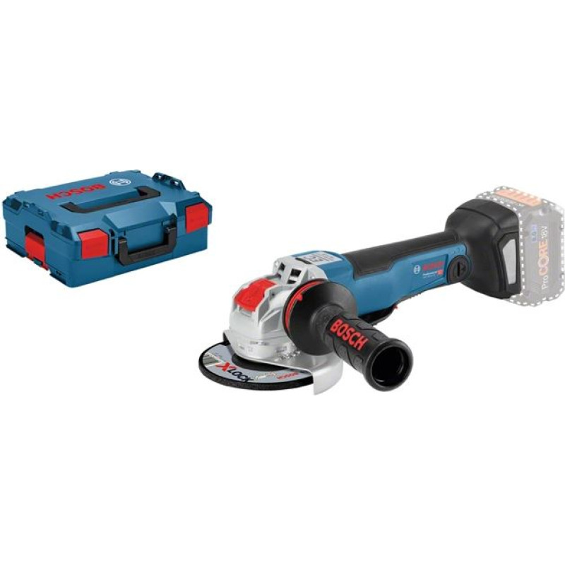 Bosch GWX 18V-10 PC Professional kampinis šlifuoklis 12,5 cm 9000 RPM 2 kg