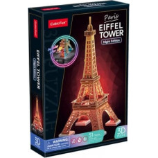 Cubic Fun Puzzles 3D LED Eiffel Tower (night edition)