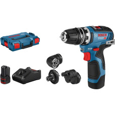 Bosch GSR 12V-35 FC 1750 RPM Beraktė 590 g Juoda, Mėlyna, Raudona