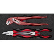 Gedore red Pliers Set 2/6 module   4-pieces