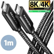 Axagon BUCM4X-CM10AB cable USB -C USB-C USB4.0 240W