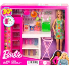 Mattel Barbie Ultimate Pantry & Doll Playset with 30+ Food-Themed Pieces