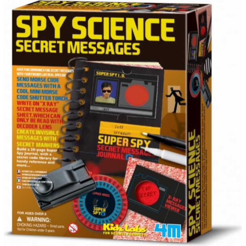 4M Spy Science - Secret messages