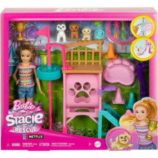 Mattel Barbie Playground for Dogs + Stacie movie set