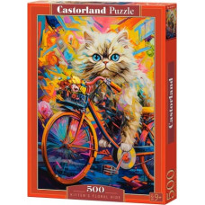 Castor Puzzle 500 elements Kittens Floral Ride