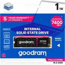 Goodram SSD PX700 1TB M.2 PCIe 2280 4x4 7400/6500MB/s