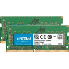 Crucial Memory DDR4 SODIMM for Apple Mac 16GB(2*8GB)/2666 CL19 (8bit)