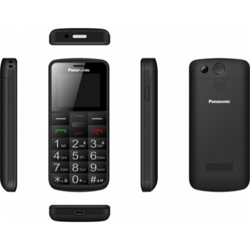 Panasonic Mobile phone for senior KX-TU110 black