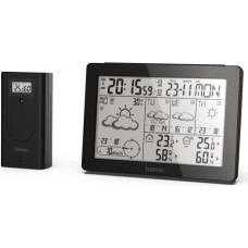 Hama Meteotime weather forecast centre black