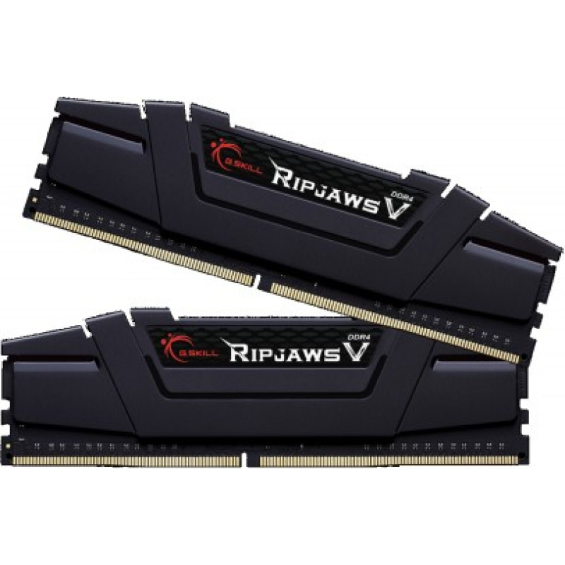 G.skill PC memory DDR4 16GB (2x8GB) RipjawsV 3200MHz CL16 rev2 XMP2 black