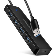 Axagon HUE-C1A, HUB 4-port USB 3.2 Gen 1 19cm cable