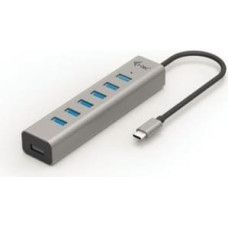 I-Tec Hub USB-C Charging Metal HUB 7 Port