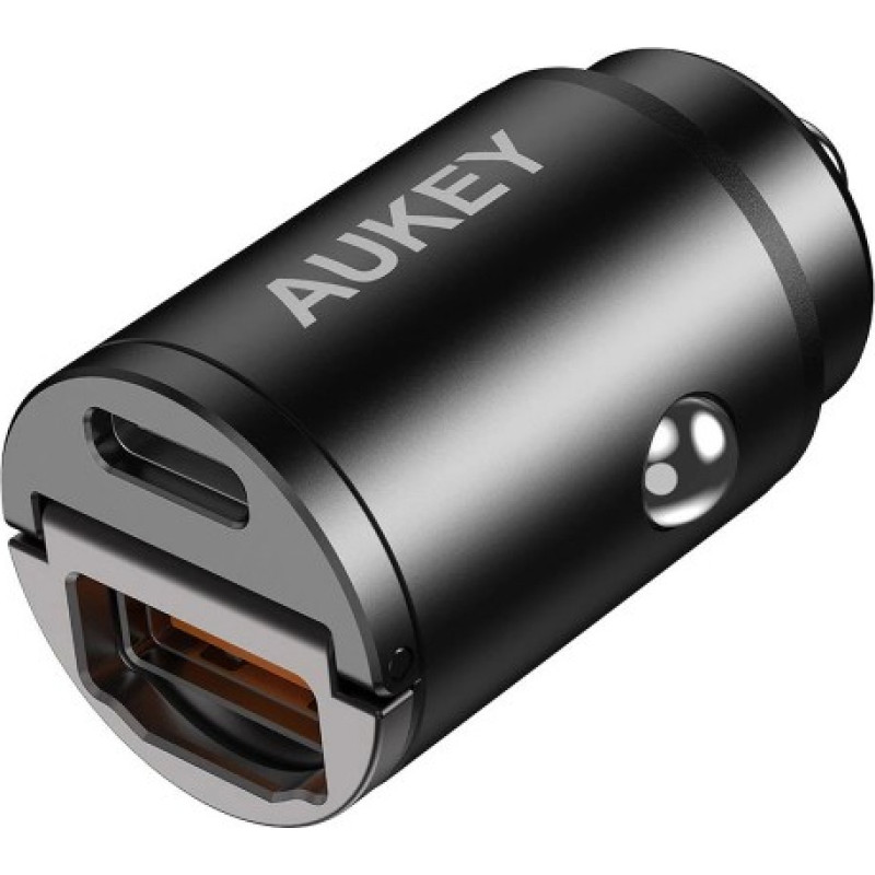 Aukey CC-A3 Mini Alumin ium Car Charger 2xUSB