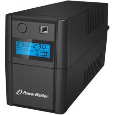 Powerwalker UPS LINE-INTERACTIVE 850VA 2X 230V PL OUT, RJ11 IN/OUT, USB, LCD