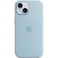 Apple Silicone Case with MagSafe for iPhone 15 - Light Blue