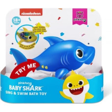 Zuru Robo Alive ROBO ALIVE JUNIOR BABY SHARK SING AND SWIM BATH TOY blue