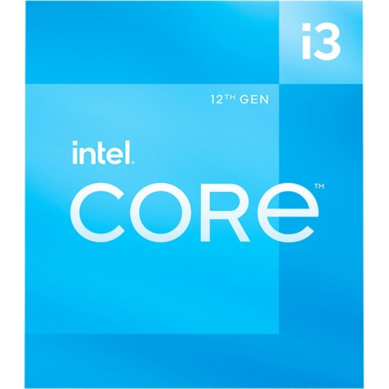 Intel Processor Core i3-12100 F BOX 3,3GHz, LGA1700