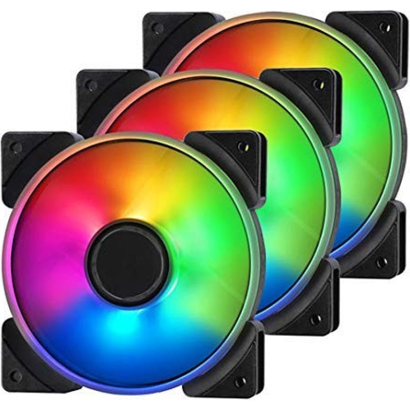 Fractal Design Fan Prisma AL-12 ARGB 120mm triple pack PWM