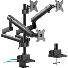 Maclean Triple Stand For 3 Monitor Screens MC-811