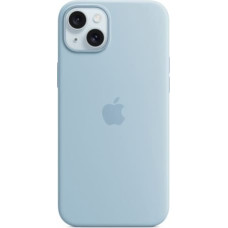 Apple Silicone Case with MagSafe for iPhone 15 Plus - Light Blue