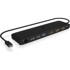 Icybox ICY BOX IB-DK2116-C 12in1,HDMI,DP,LAN,USB