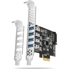 Axagon PCEU-43RS PCIe A dapter 4x USB3.0 UASP V