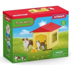 Schleich Figure Friendly Dog House Farm World