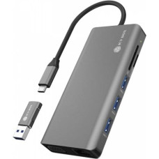 Icybox ICY BOX IB-DK4070-CPD 12in1,2xHDMI,AUDIO,CR,V