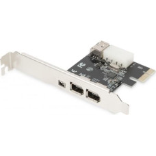 Digitus Add-On PCI Express Card IEEE1394a + Mini