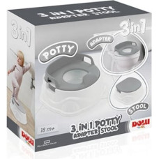 Wader Potty Dolu 3 in 1 gray