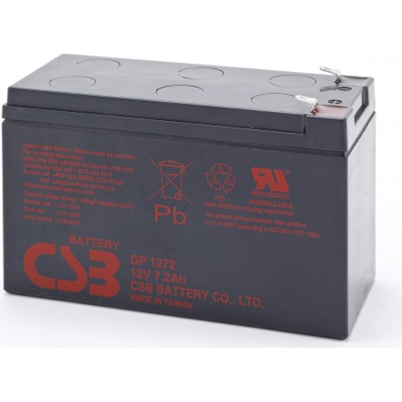 CSB GP 1272 F2 12V 7.2Ah GP1272F2