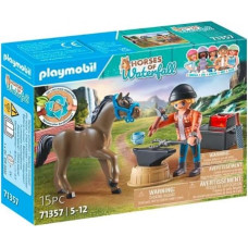 Playmobil Farrier Ben and Achilles