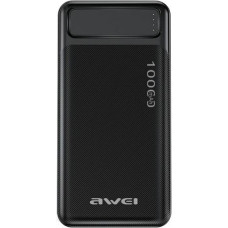 Awei Powerbank 10000mAh P5K 2xUSB 2,1A black